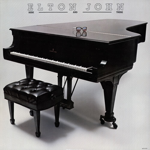 Elton John - 1976 Here and there - LP  - 20 kr.